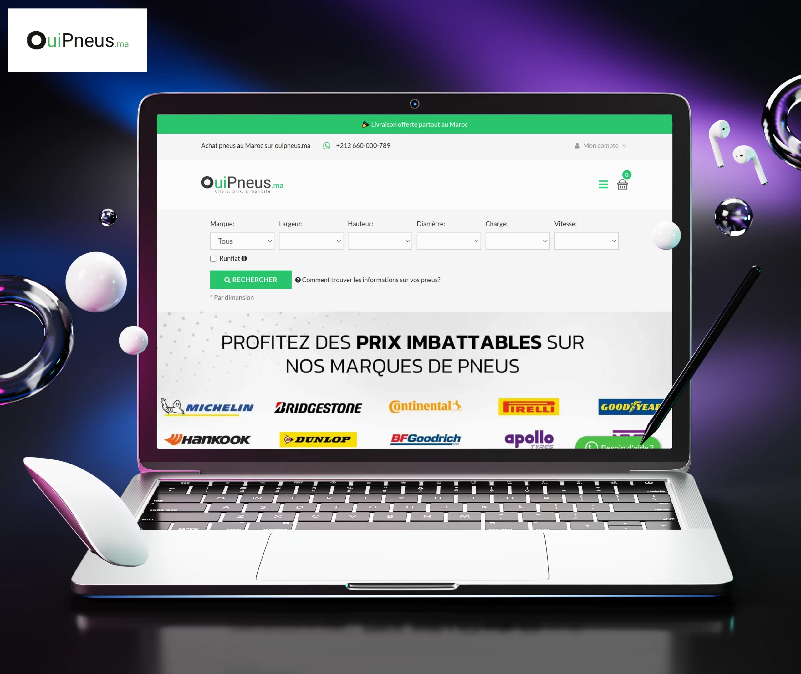 PGM ACCEUIL métier ecommerce logo vert performance groupe maroc 1